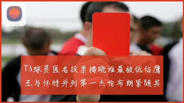 TA球员匿名投票揭晓谁最被低估鹰王与怀特并列第一杰伦布朗紧随其后